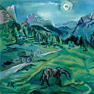 Oskar Kokoschka un fauve à Vienne