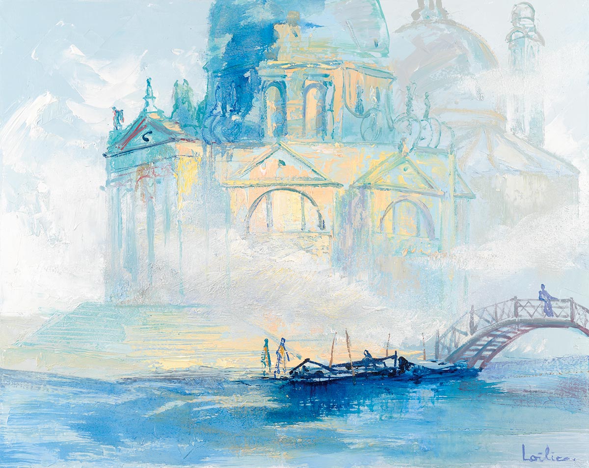 Surgi des eaux, 81 x 65 cm