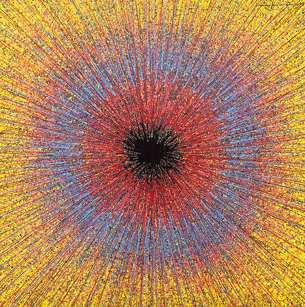 Go home, 120 x 120 cm