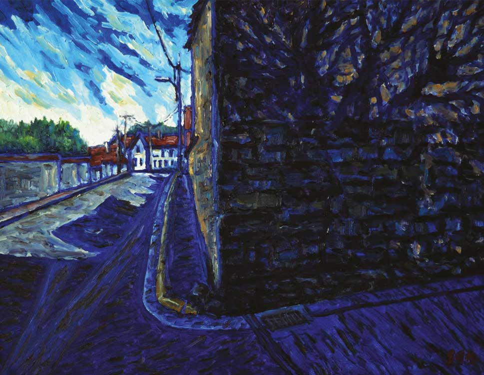 Un Paysage dans le paysage, 2019, 65 × 50 cm