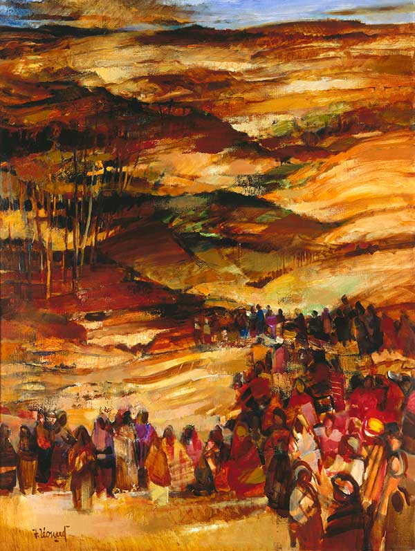 Exode 2, 130 x 97 cm