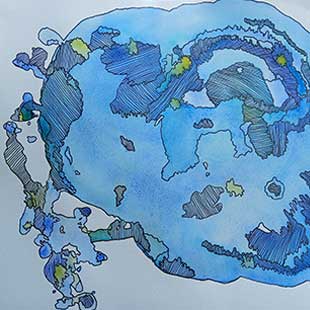 Marie-Lise Dogné l&rsquo;art comme refuge