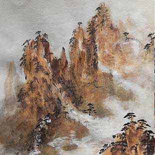 Sylviane Leblond – Par amour du geste calligraphique