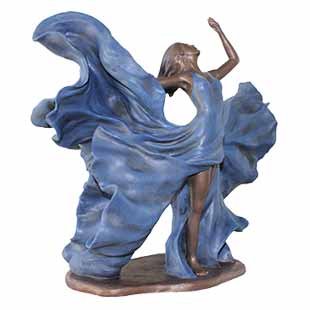 Josiane Cantin sculpter un ballet permamant